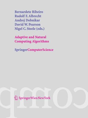 cover image of Adaptive and Natural Computing Algorithms